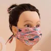 Mascarilla twarz maska ​​z długą liną ucha Zapobieganie bólu uszu wielokrotnego użytku zmywalne maski bawełniane Party Dorosłych Maske projektantów mody Osłona YW18