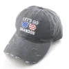 Parti şapkaları Gidelim Brandon Işlemeli Beyzbol Şapka ayarlanabilir kayış ile 6 renk CCA12564