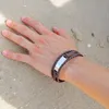 New Trendy Multilayer Retro Black Leather Cuff Bracelet for Men Women Lovers Gift