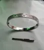 Braccialetti di gioielli di moda in acciaio inossidabile Bracciale pieno di diamanti con grandi bracciali in pietra 3 file di zirconi cubiciCZ per le donne San Valentino4768144