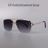 Tire C Designer Diamond Coup Sunglasses Men Lunettes de soleil Tons pour femmes Luxury Brand Vintage Sun Verres Sun1393476