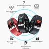 2020 Smart Watch Men E66 Body Temperatur ECG PPG Waterproof Sport Armband Blood Oxygen Heart SMARTWATCH FÖR iOS Android2867533