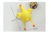 New Key Chain Pendant Funny Spoof Gadgets Toy Chicken Egg Laying Hens Crowded Stress Ball Keychain Keyring Relief Gift Jewelry
