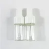 Liten 3ml dropper eterisk olja E flytande serum glasflaska 3cc Refillerbara droppe pipettflaskor behållare 30pcs