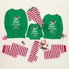 Family Look Christmas Family Pajama Sets Family Matching Clothes Mother Daughter Father Son Kids Pyjama Men Women Sleepwear LJ201111