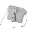Hot Sale Adds-Kvinnors Handväskor PU PU Läderväska Kvinnlig Mode Tassel Messenger Mini Mobile Plånbok