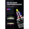 1Pair 360 ° LED -Auto -Scheinwerfer 20000LM Auto LEDs Canbus 360 Grad Beleuchtung Scheinwerfer H4 H1 H7 H8 H9 H11 H16 9005 HB3 9006 HB4 9012 HIR2 6000K