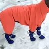 滑り止めの大きな大きな犬のスポーツの靴冬防水ペット犬ブーツのためのピットブルG 201109