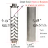 Brandstoffilter Oplosmiddel Titanium materiaal 6 inch Spiral Monocore 7mm 8,5 mm 10 mm 12 mm binnengat 1/2x28 5/8x24 voor NAPA 4003 WIX 24003