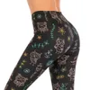 Brands Women Fashion Legging Black Doodle owl Printing leggins Sexy Slim legins High Waist Leggings Woman Fitness Pants 201204