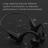 Bone Conduct Headset Bluetooht hörlurar trådlösa hörlurar Ear Hook Mp3 Player Call Sport 32 GB TF Card Cycling Running Diving4499766