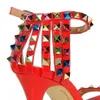 2022 Kadın 11cm Yüksek Topuklu Sandalet Bayan Sandalet Stiletto Gladyatör Pompaları Striptizci Yaz Fetiş platform ayakkabılar Y0318