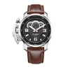 NOWOŚĆ REEF TIGER/RT Outdoor Sport zegarki dla mężczyzn stalowe analogowe zegarki kwarcowe skórzany pasek wodoodporny Montre Homme RGA2105 T200409