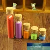 (22) * 코르크 마개 작은 유리 병과 항아리 테스트 튜브 4 ㎖ 25mm 유리 투명 클리어 병 100PCS / 많은 비우기