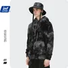 Inflation Men's Lamb Hoodies Streetwear Winter Fleece Warm Hoodies Men Hip Hop Overized Tie Dye Hoodies för par 1411w 201126