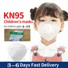 Kn95 ffp2 miúdo máscaras 3-10 anos designer máscara facial crianças para meninos meninas mascarilha 5 camadas masque enfant em estoque dentro de 12 horas
