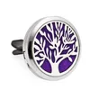 Lotosowe kwiaty Essential Oil Car Vent Clip Air Odświeżacz Dyfuzor Locket Car Aromaterapy Medalion Z 10 sztuk Wkładki