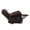 US Stock Electric Lift Recliner med värmebehandling och massage Lämplig för äldrehus Vardagsrum Lounge W501S00009