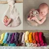 赤ちゃんのスワッドの写真小物のための幼児の瞬間の毛布の赤ちゃんスワッドル生まれたばかりの綿のリネン包装布赤ちゃん写真小道具wmq354