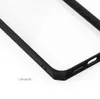 Custodie rigide antiurto in acrilico trasparente di qualità per iPhone 12 11 Pro Max XR XS X 6 7G 8 Plus Angolo elegante