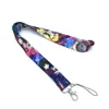 20 stcs anime lanyards koel nek band telefoonsleutels ID -kaarthouder lanyard voor sleutels diy hangende touw5303303