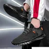 Yüksek kaliteli erkek üst uçan ayakkabı nefes rahat moda trendy spor no-marka sneakers eğitmenler açık koşu yürüyüş