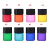 1ML Color Frosted Glass Bottles Essential Oil Bottle Travel Portable Empty Cosmetic Bottle