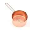 2022 new High Quality Copper Stainless Steel Measuring Cups 4 Pieces Set Kitchen Tools Making Cakes and Baking Gauges Measuring Tools