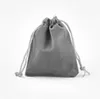 2022 nouveaux sacs en velours bijoux emballage fête de mariage rose cadeaux pochettes à cordon 10x12cm (3.5x4.75 pouces)
