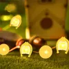 DHL GRATIS NIEUWE LED Bier Mok Vorm Speelgoed Santa PA Fairy Hat Vier Bladklavers Gemengde bijpassende Koperdraad Lamp String YT199501