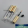 Protable 8 ML Boş Kirpik Eyeliner Tüp Konteyner Flakon Şişe Altın Temizle DIY Dudak Parlatıcısı Bölünmüş Şişe Ücretsiz Kargo