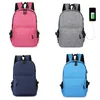 Students Books Package Outdoors Security Usb Charging Computer Shoulders Bag Canvas Men Boy Women Backpack Classic 25zh N2