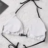 Tasarımcı Fe Summer Moda Üstü Seksi Strap Plaj Bikini Bikini Kadın Mayo Beyaz Siyah Yüksek Kaliteli Mayo Kadınlar İçin Pedler Kalite Lüks