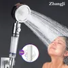 shower head with on off button