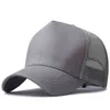 Duża głowa człowiek duży rozmiar siatki kapelusze baseballowe męskie na zewnątrz plus rozmiar czapki sportowe DAD Oversize Trucker Cap 56-61cm 62-68cm 211227