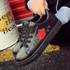 Kobiety Przypadkowe buty Kwiat Haft Trend Mokasyny Sneakers Buty Platformowe Jesień Zapatos de Mujer