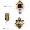 Antique Wooden Cuckoo Wall Clock Bird Time Bell Swing Alarm Watch Home Art Decor Home Day Time Alarm 129x231x55mm TB Sale LJ201204