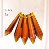 5pcs crystal crystal beads reghyleier crystals مصباح المنشورات الزجاجية icicle bead suncatcher for Windows Decor Diy Hanging Pendant H Jllhie