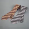 Papillon Chic Plaid casual per uomo Cravatta a righe in cotone largo 8 cm di alta qualità con confezione regalo Fred22