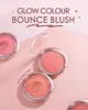 O.two.o Bouncy Blush Matte Makeup Lätt Face Blusher Natural Rouge Cheek Blusher Peach Contouring för ansikte kosmetika 120pcs / lot dhl