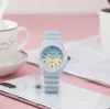 8 färger ny stil fabrik grossist koreanska version trend college vind vattentät damer kvarts titta mode all-match watch grossist