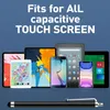 Mosible 10pcs/Lot Universal Stylus Kalem Çizim Tablet Kapasitif Ekran İktira Kalem İPad iPhone Samsung Xiaomi Cep Telefonu
