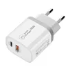 18W Quick Charge QC3.0 USB C PD Schnellladegerät Schnellladegerät Wandladegerät für Smartphone Samsung Huawei