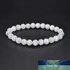 Simple High Quality Opal Beads Bracelet for Women Men Jewelry Natural Stone Handmade Elastic Bracelets & Bangles 9 Colors