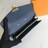 Long Purse With Orange Box Womens Large Capacity Leather Clutch Wallets Card Holder Whole 9 colors Fashion Hasp Tote Bags239h