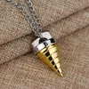 Kedjor Senaste Gurren Lagann Core Drill Necklace Keychain från Simon Key Chain Kendant Jewelry kan släppa 1242T