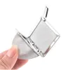 100pcs Stainless Steel Pyramid Tea Infuser Tea Strainer Loose Teapot Leaf Filter Teaware Tool Accessories