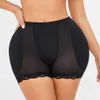 Femmes taille basse sous-vêtements éponge coussinets corps Shapers hanches ventre mince faux cul pantalon rembourré Shapewear culottes hanche coussinets grande taille