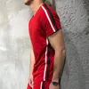 メンズTシャツ2021 De Los Hombres La Moda T Camisas Verano DeportesトップTees Para Hombre RopaカジュアルO Manga Corta Men1