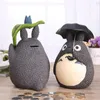 Мой сосед Totoro Piggy Bank Смола Totoro Figurines Японский стиль монеты деньги коробка 1 шт. Бесплатная доставка 201125